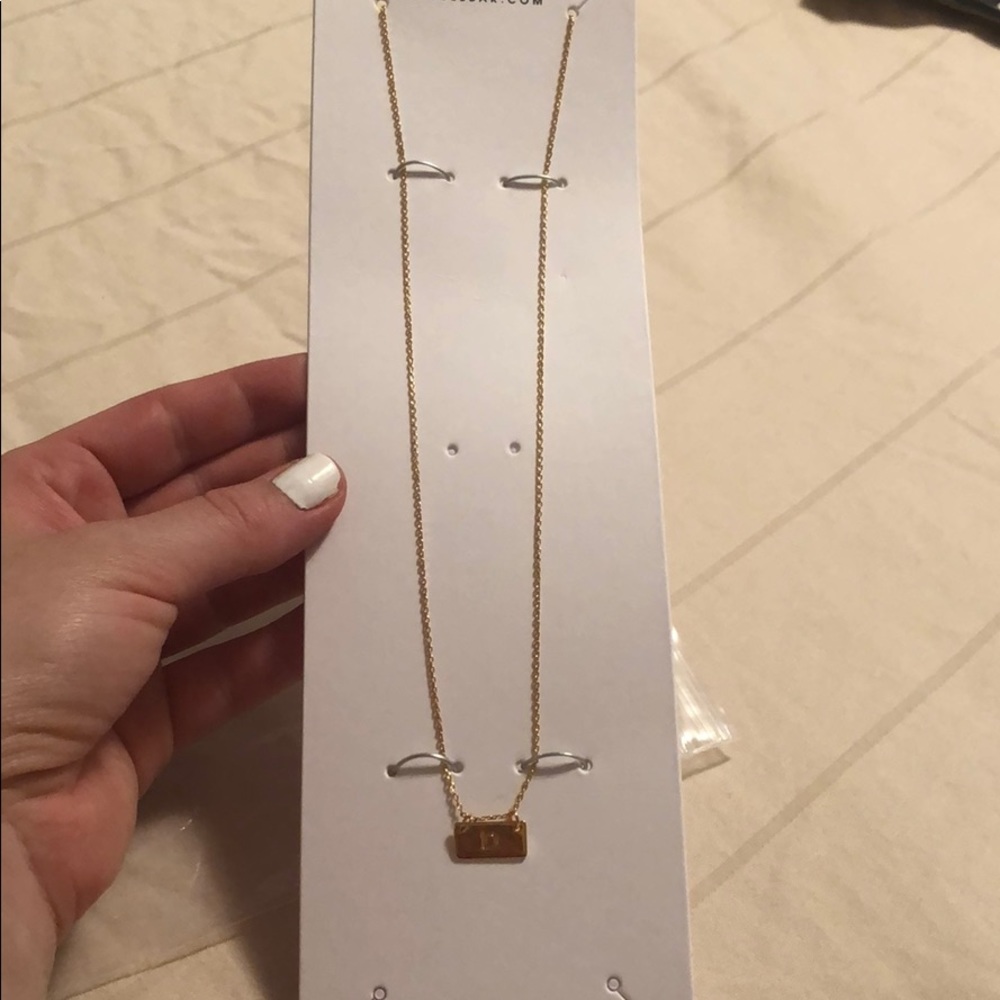 Baublebar initial necklace “D”
